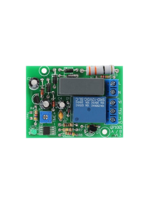 Timer Delay Switch Module AC 220V Adjustable Input/Output Timing Turn Off Board(0 to 10 hours)