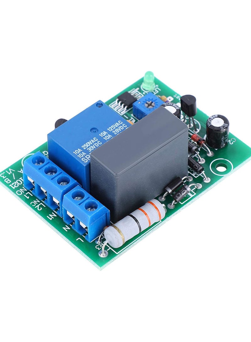 Timer Delay Switch Module AC 220V Adjustable Input/Output Timing Turn Off Board(0 to 10 hours)