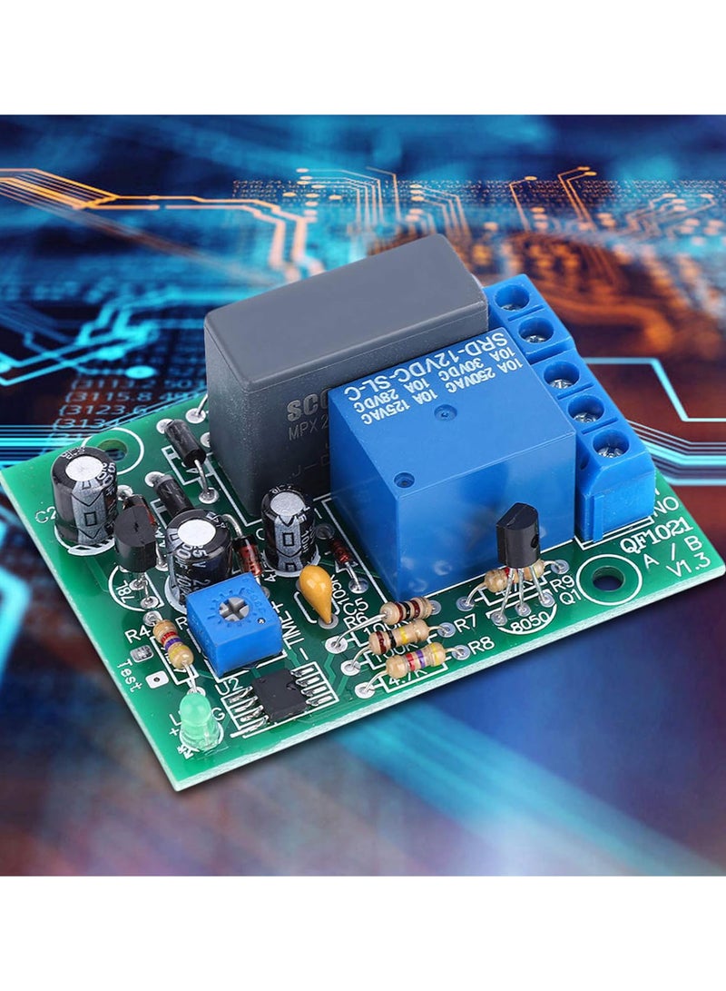 Timer Delay Switch Module AC 220V Adjustable Input/Output Timing Turn Off Board(0 to 10 hours)