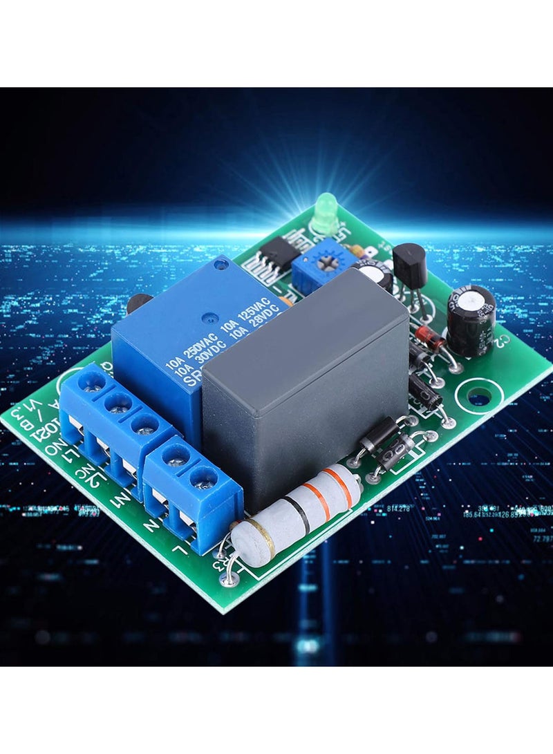 Timer Delay Switch Module AC 220V Adjustable Input/Output Timing Turn Off Board(0 to 10 hours)