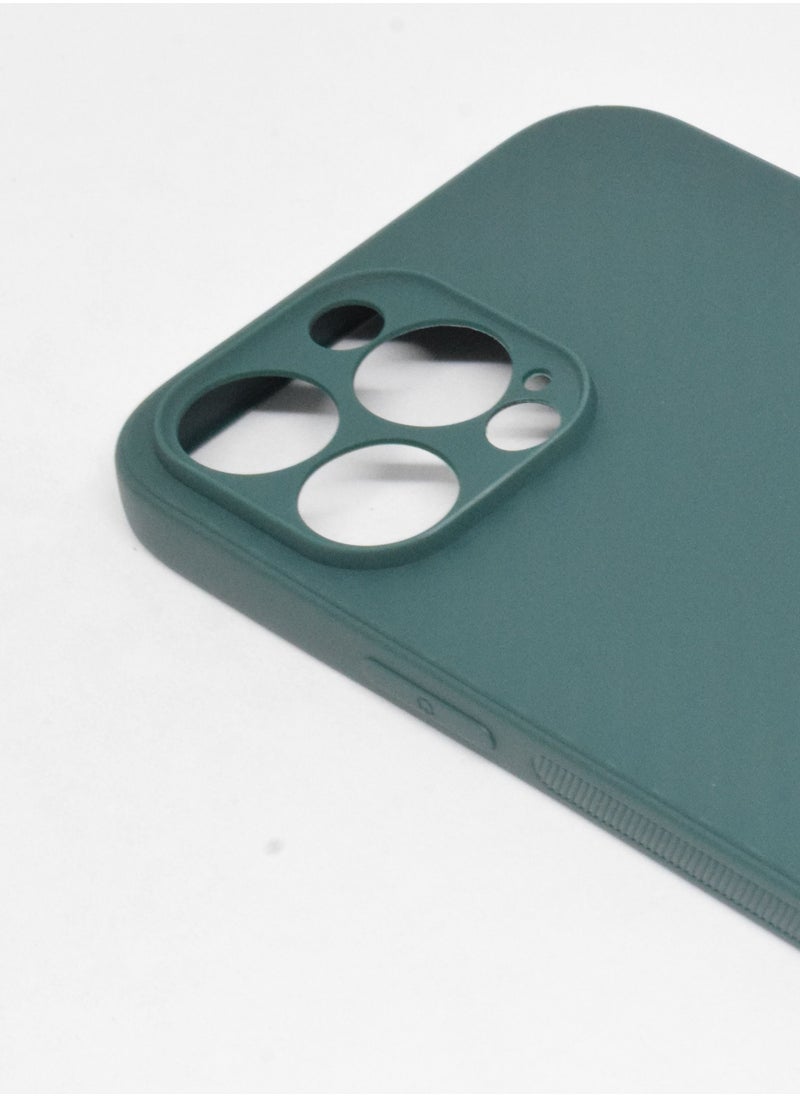 BORTONY - Slim Full Body Stylish Carbon Texture Protective Back Case Cover for Apple iPhone 13 Pro Max - Image 1