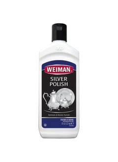 Weiman Silver Polish and Cleaner - 8 Ounce - Clean Shine and Polish Safe Protective Prevent Tarnish  - Image 1