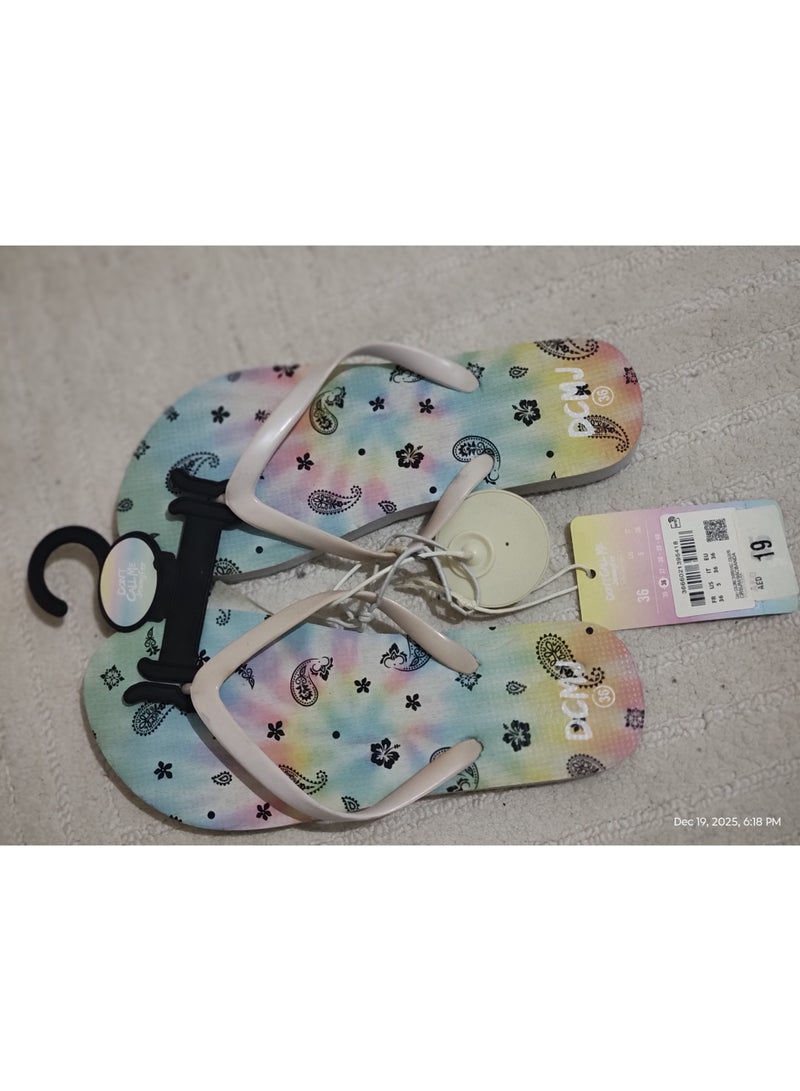 Don't Call Me Jennyfer Tie-Dye Flip-Flops - Image 2