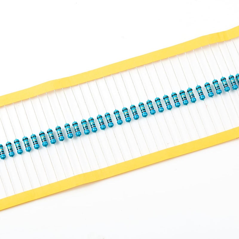 CHANZON 100pcs 1/2W (0.5W)62Ω ohm Metal Film Fixed Resistor 0.01 ±1% Tolerance 62 R MF Through Hole Resistors Current Limiting Rohs Certificated - Image 3