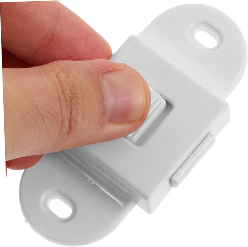 Tehaux Adjustable Window Security Lock Child Safety No Drill Installation White - Image 5