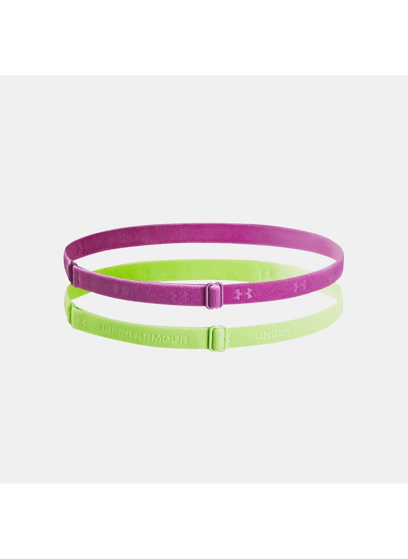 UNDER ARMOUR Women's Mini Headband (2 Pieces)