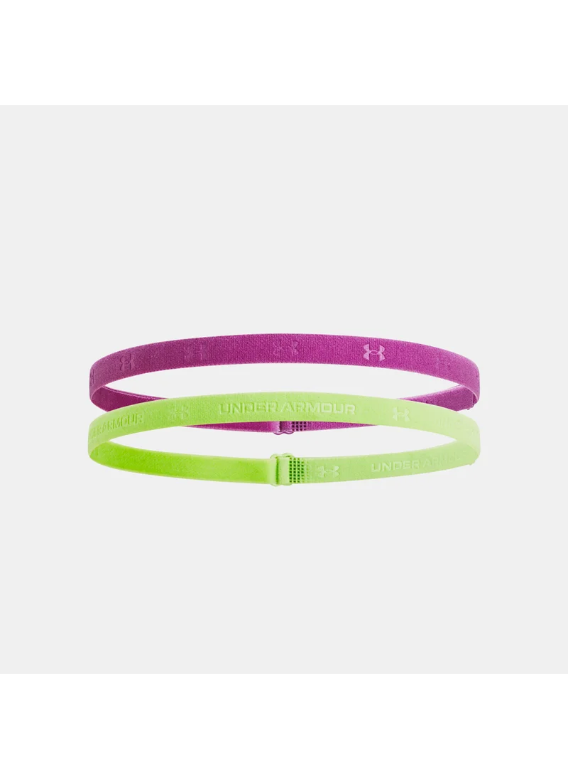 UNDER ARMOUR Women's Mini Headband (2 Pieces)