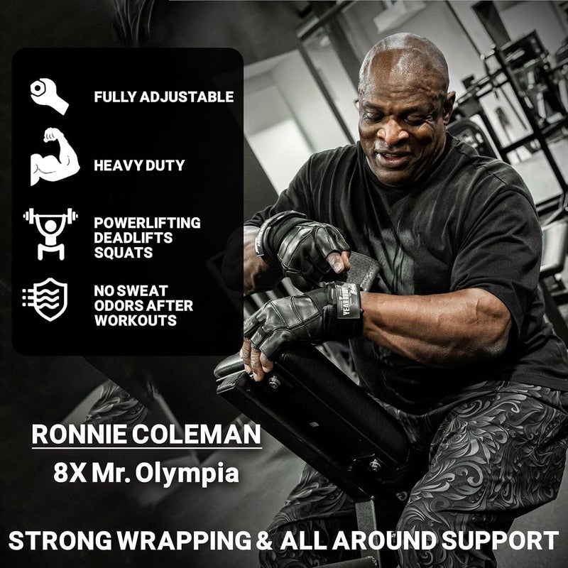 Schiek Sports Ronnie Coleman Signature Platinum Grips - Image 4