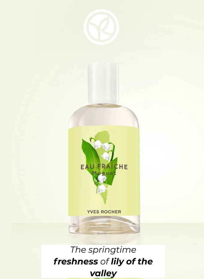 Yves Rocher Eau Fraiche Muguet 100Ml Bottle