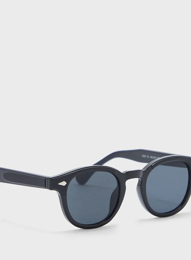 روبرت وود Polarized Lens Wayfarer Sunglasses