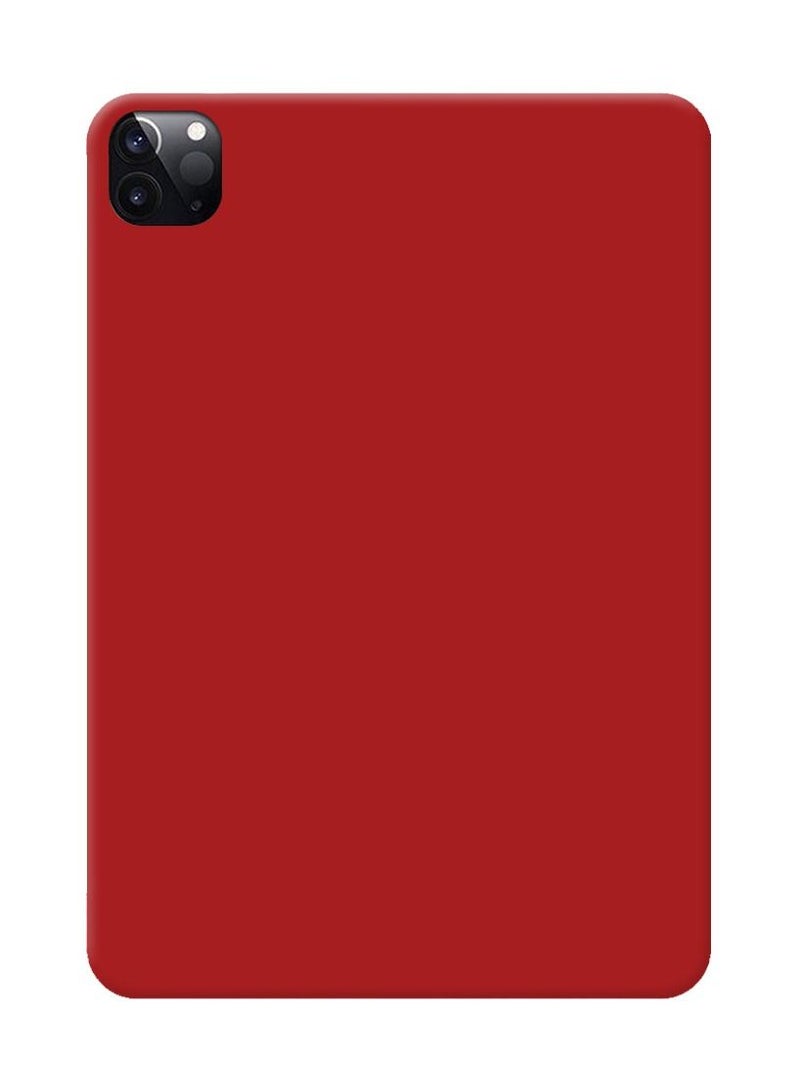 Case for Apple iPad Pro 12.9-Inch (2022/2021/2020/2018) with Protective Stand Cover Back, Auto Wake/Sleep - Red - Image 2