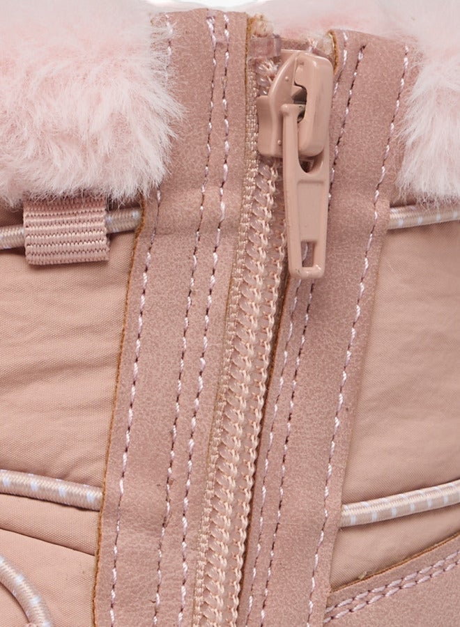 Barbie Drawstring Accent Ankle Boots with Zip Closure - Image 5