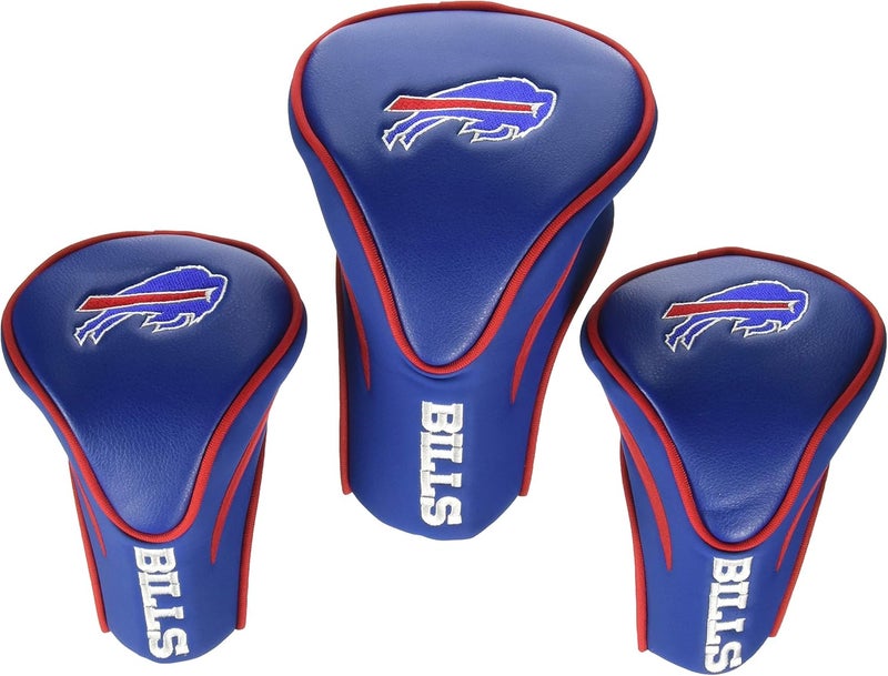 Team Golf NFL Numbered 1, 3, & X, Fits Oversized Drivers, Utility, Rescue & Fairway Clubs, Velour Lined for Extra Club Protection - Image 1