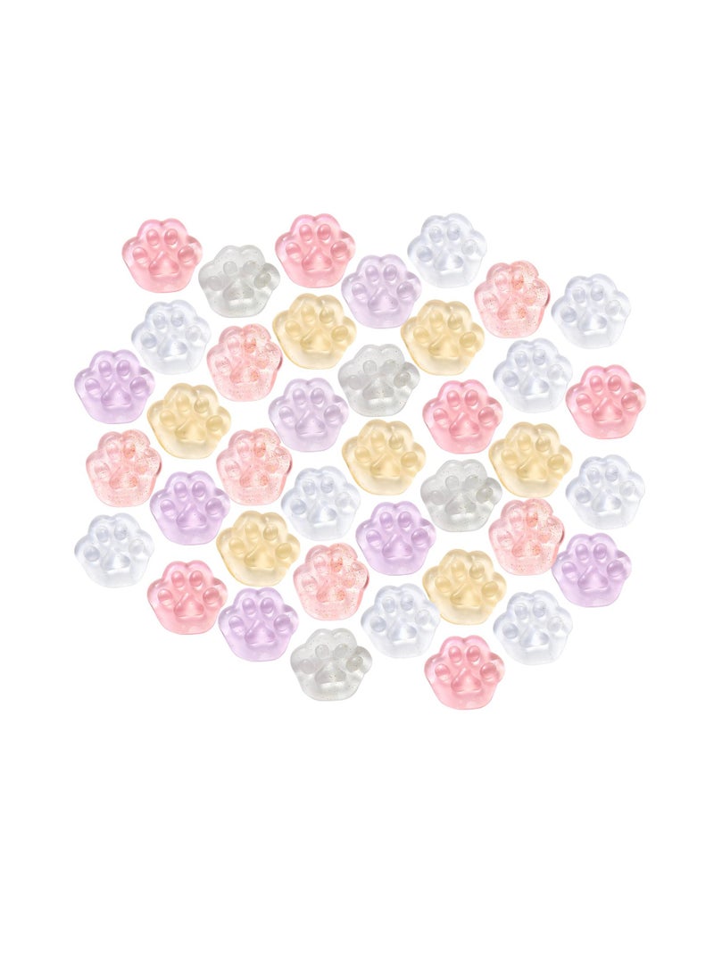 Excefore لعبة سكويشيز سكويشيز، 40 قطعة من هدايا حفلات القطط للأطفال، ألعاب موتشي سكويشيز على شكل مخلب قطة، ألعاب حسية لتخفيف التوتر، ألعاب حسية على شكل كرة سكويشيز على شكل حيوانات، أكياس هدايا للأطفال الصغار والكبار - Image 1