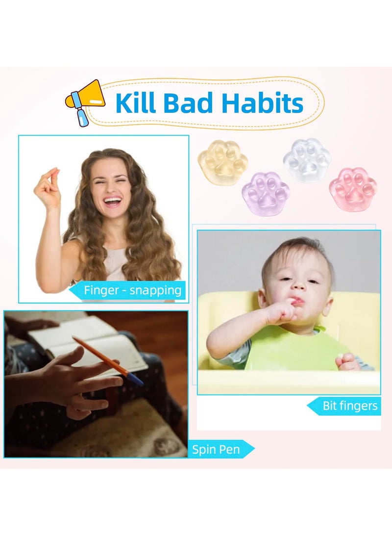 Excefore لعبة سكويشيز سكويشيز، 40 قطعة من هدايا حفلات القطط للأطفال، ألعاب موتشي سكويشيز على شكل مخلب قطة، ألعاب حسية لتخفيف التوتر، ألعاب حسية على شكل كرة سكويشيز على شكل حيوانات، أكياس هدايا للأطفال الصغار والكبار - Image 4