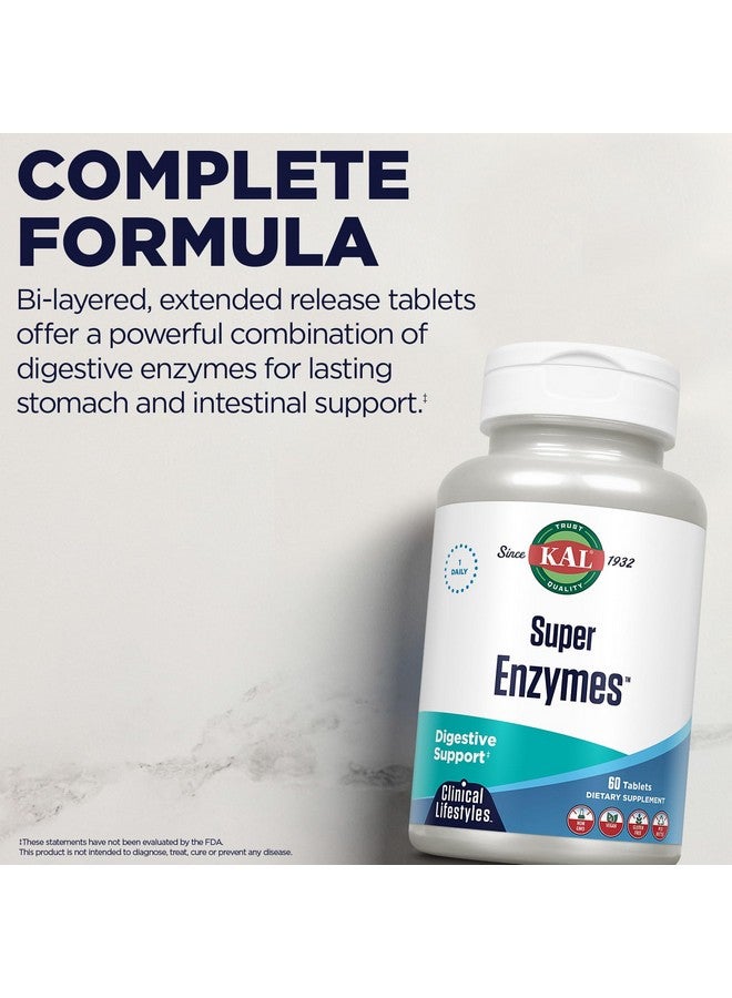 Kal Super Enzymes Tablets, 60 Count - Image 5