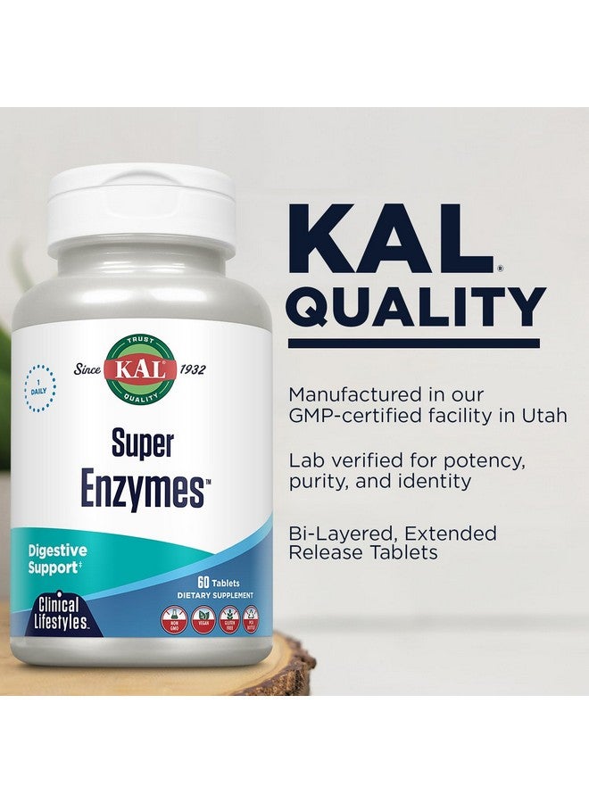 Kal Super Enzymes Tablets, 60 Count - Image 4