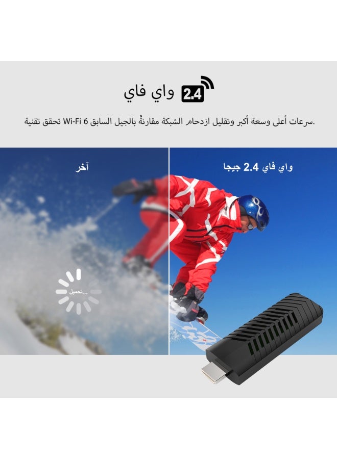 Android 14, 8GB RAM 128GB ROM Smart TV Box, Streaming Device, 4K Ultra HD HDR10, Quad-Core Cortex-A53, 2.4G/5G WiFi, BT5.0, Streaming Media Player for Home Travel(Black) - Image 5