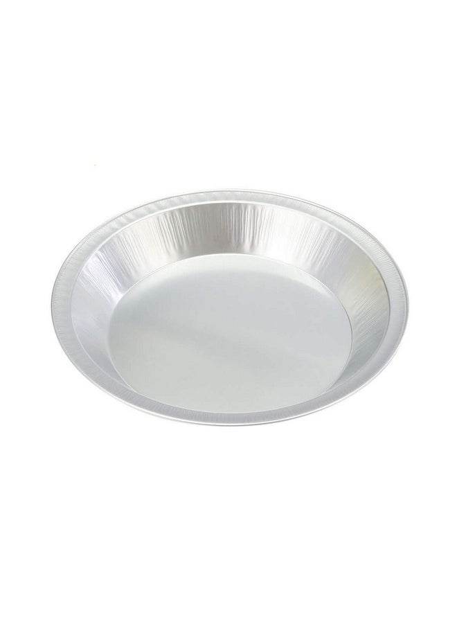 Handi-Foil Handi-Foil 9" Smooth-Wall Aluminum Pie Pan Plate Tin -Heavy Duty (Pack of 25)  - Image 1
