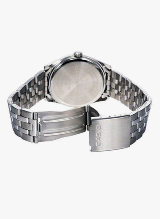 CASIO Men Water Resistant Analog Watch MTP-1370D-7A2VDF - 45 mm - Silver - Image 2
