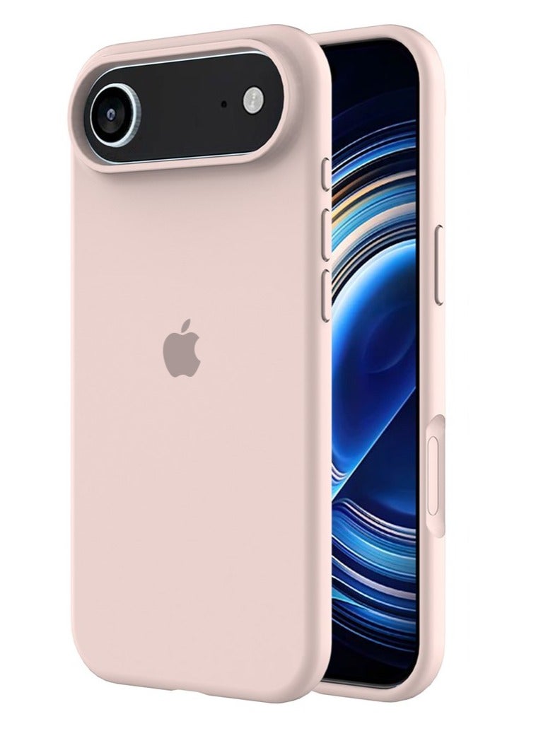 جراب iPhone 17 Air Case مصنوع من السيليكون الناعم وغطاء حماية للهاتف iPhone 17 Air مع بطانة من الألياف الدقيقة لهاتف iPhone 17 Air مقاس 6.5 بوصة - Image 1