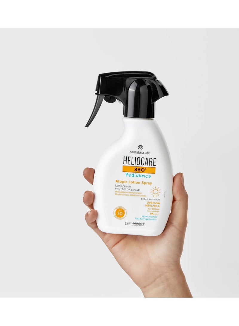 بخاخ سائل هيليوكير 360 درجة بعامل حماية من الشمس 50، 250 مل - Image 4