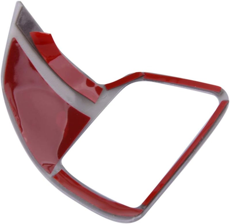 DEMULAX Silver Steering Wheel Frame Trim for Highlander Kluger - Image 4