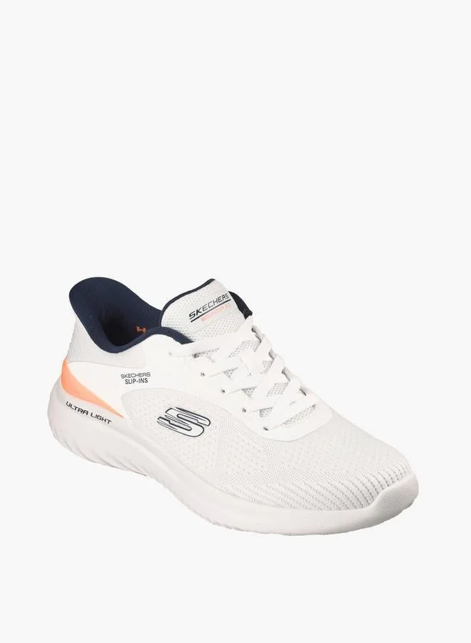 SKECHERS Men Lace-Up Sports Shoes