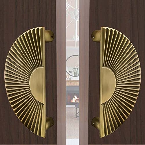VOLO 160 mm Main Door Handle/Door Handles for Main Door/Glass Door Handle/Pull Handles, for Home/Office/Hotels(Model- S-615) (Pack of 1 Set) (Antique Brass) - Image 1