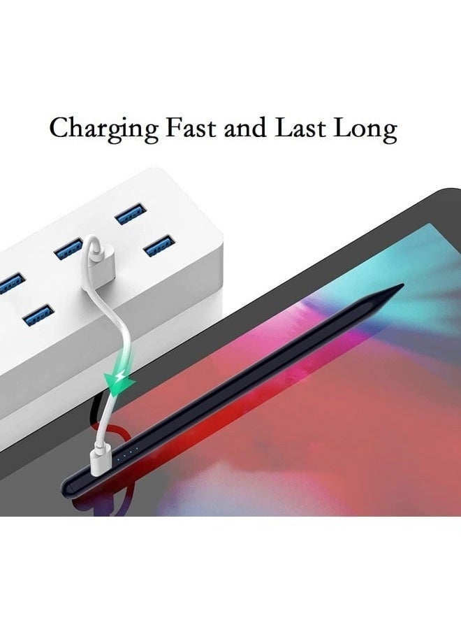 Captaintech Universal Stylus Pen for Android, iOS & Windows Devices ‚Äì Magnetic Touch Pen Compatible with iPad, Apple Pencil Alternative for Huawei, Lenovo, Samsung, Xiaomi ‚Äì Precision Writing and Drawing Tool, Black - Image 5