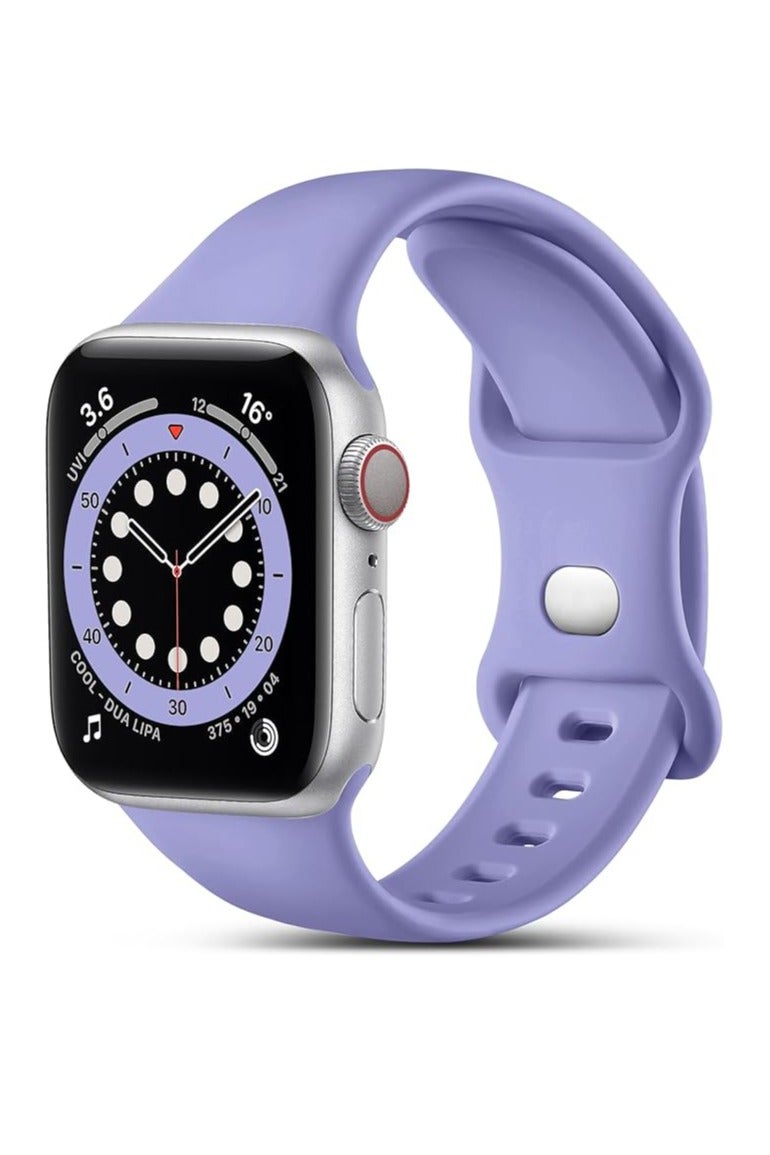 Bands Compatible with Apple Watch Ultra 49mm 45mm 44mm 42mm  46mm Replacement Soft Silicone Strap for iWatch Ultra/Ultra 2 Series SE SE2 9 8 7 6 5 4 3 2 1