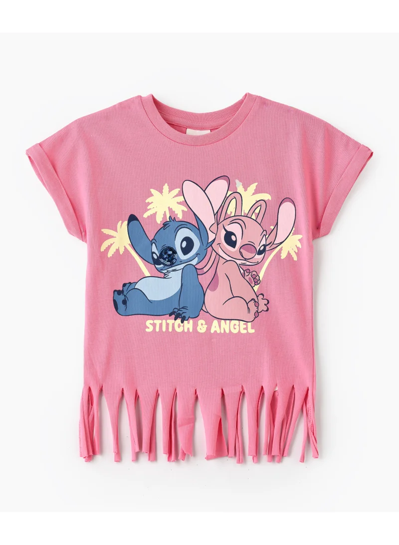 Disney Disney Tshirt for Girls | Casual Wear with Cotton Jersey Fabric | Regular Length