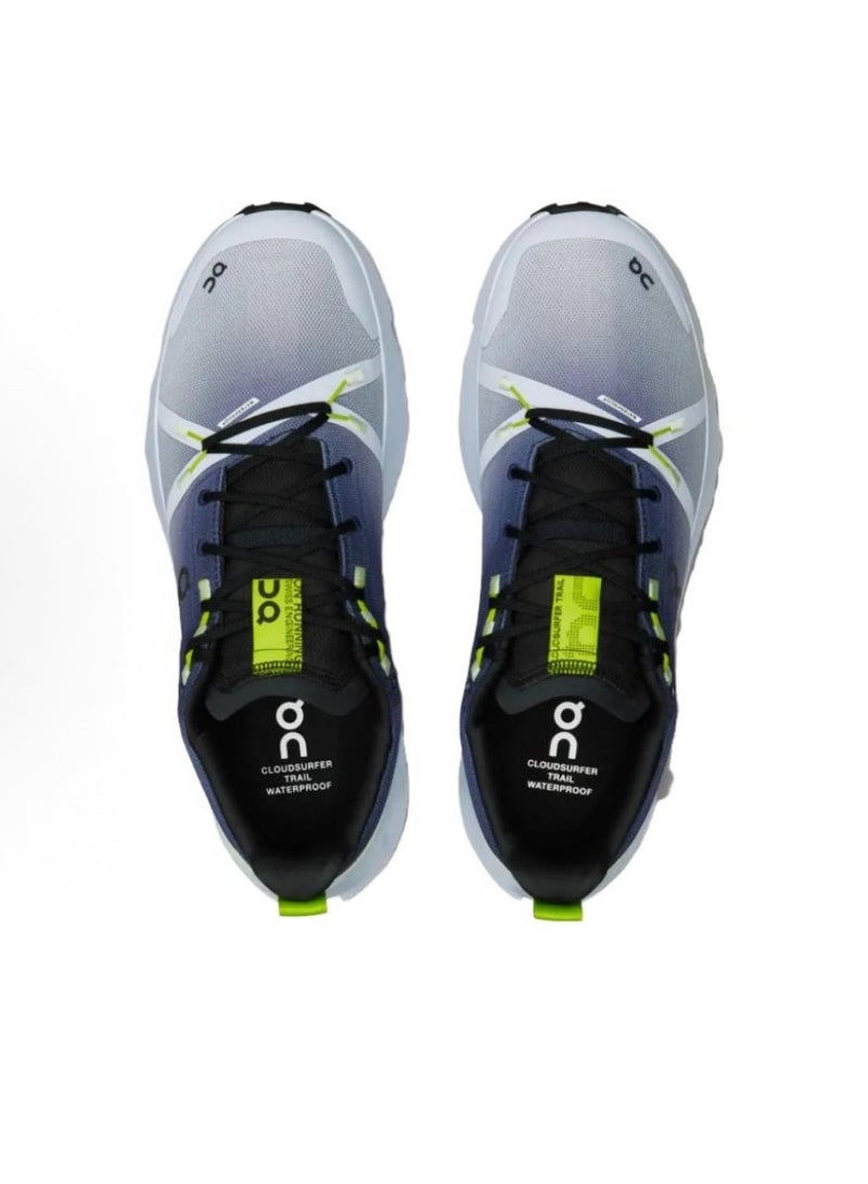 أون سحابة تراي أحذية رياضية ترفيهية أزرق أخضر أبيض أسود - Image 3