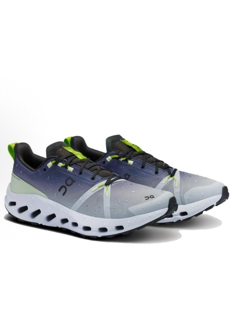 أون سحابة تراي أحذية رياضية ترفيهية أزرق أخضر أبيض أسود - Image 2
