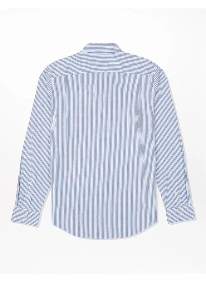American Eagle Striped Slim Fit Shirt