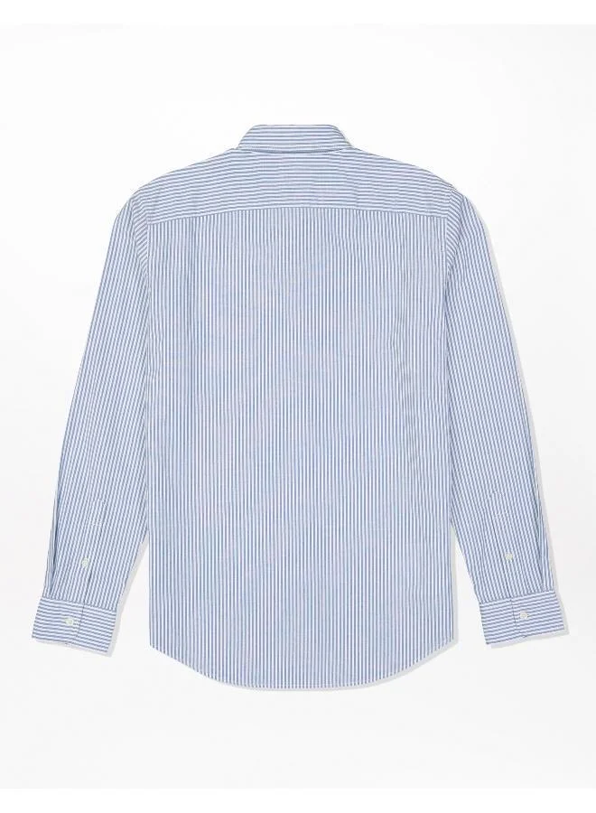 American Eagle Striped Slim Fit Shirt
