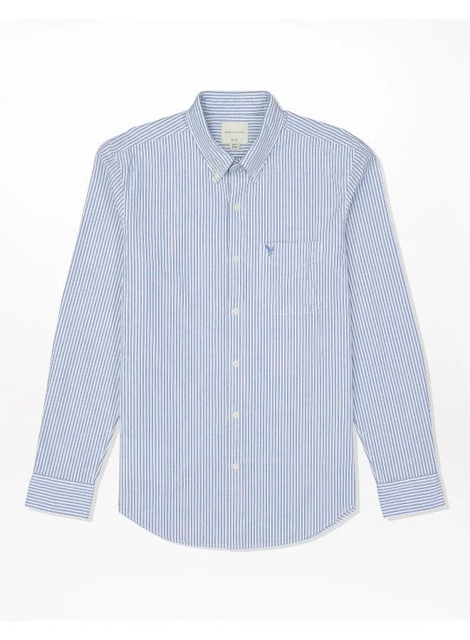 American Eagle Striped Slim Fit Shirt