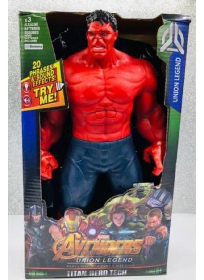 AVENGERS Hulk Toy Red Hulk Redhulk Toy 30 cm  - Image 2