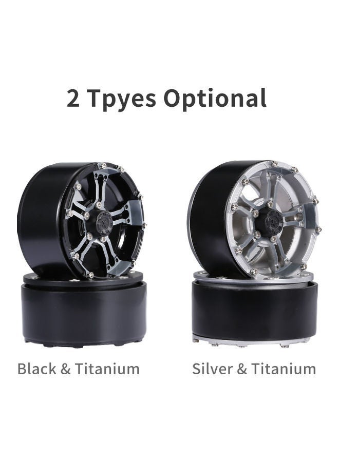 NIBEMINENT 2-Piece Steel Wheel Hub Deadlock Kit For RC Car  - Image 4