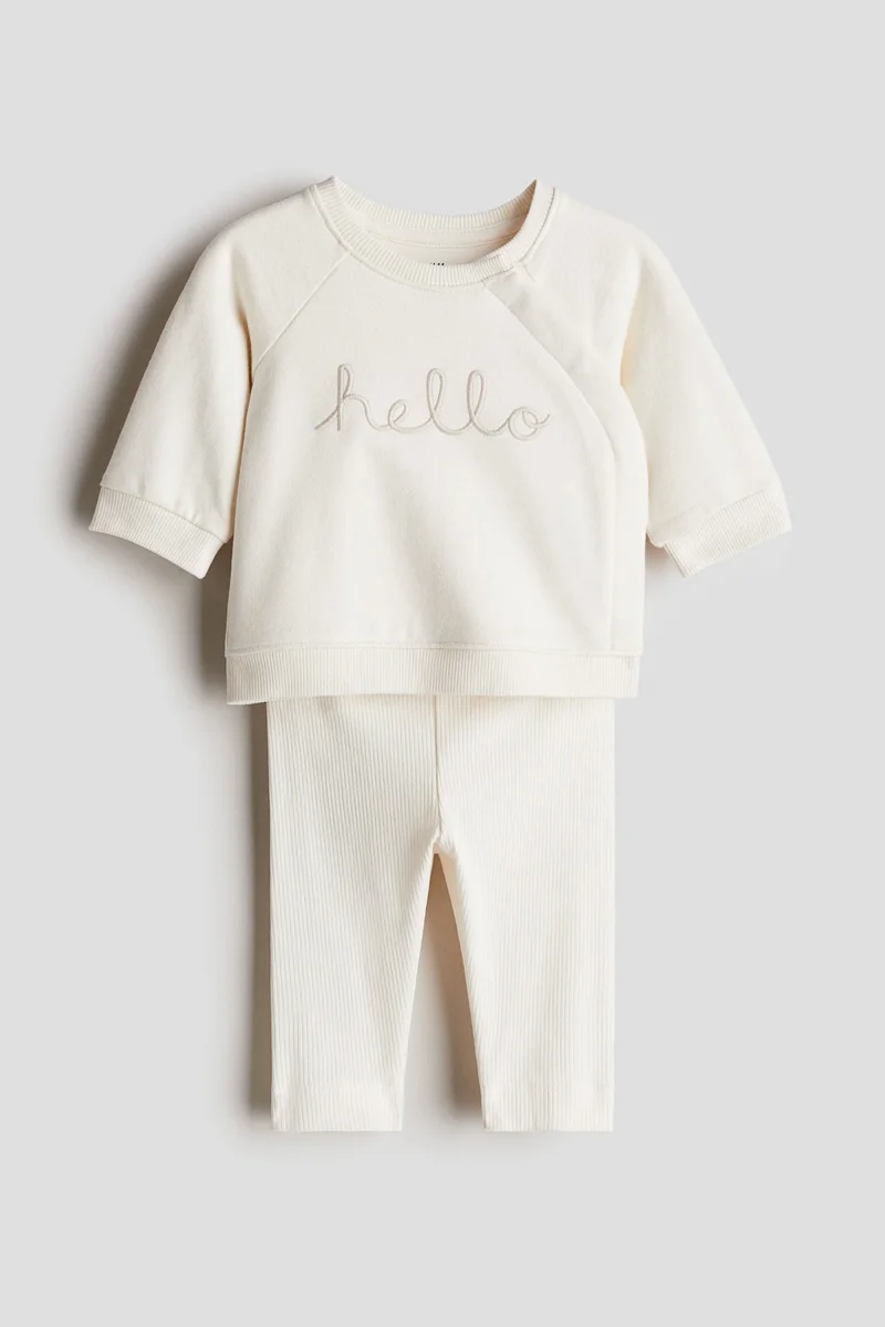 H&M 2-piece cotton set
