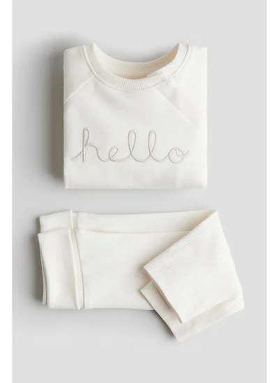 H&M 2-piece cotton set