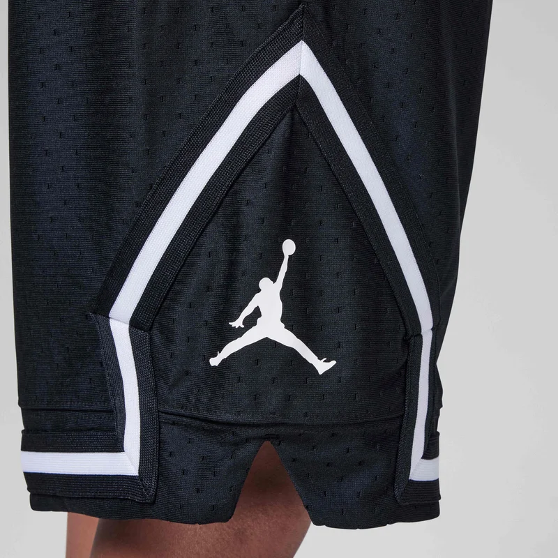 Jordan Black Kids' Dri-FIT Sport Diamond Basketball Shorts  | Best Price UAE