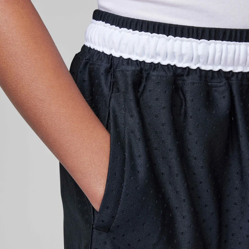 Jordan Black Kids' Dri-FIT Sport Diamond Basketball Shorts  | Best Price UAE