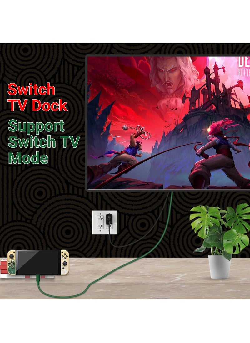 Generic Type C to HDMI Cable, 4K@30Hz USB-C to HDMI TV Conversion Cable for Switch/Switch OLED/Steam Deck, Type C to HDMI TV Adapter with 100W PD Charging Port Compatibility with Phone/Laptop/Tablet  - Image 4
