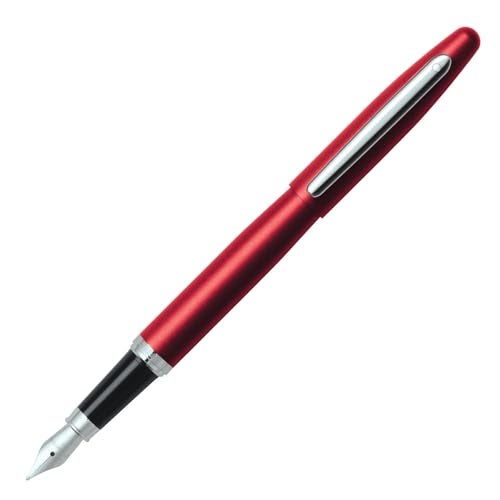 SHEAFFER شيفر VFM | 9403 قلم حبر فاخر باللون الأحمر المفرط مع تشطيب كروم | رأس متوسط | قلم حبر فاخر - Image 4