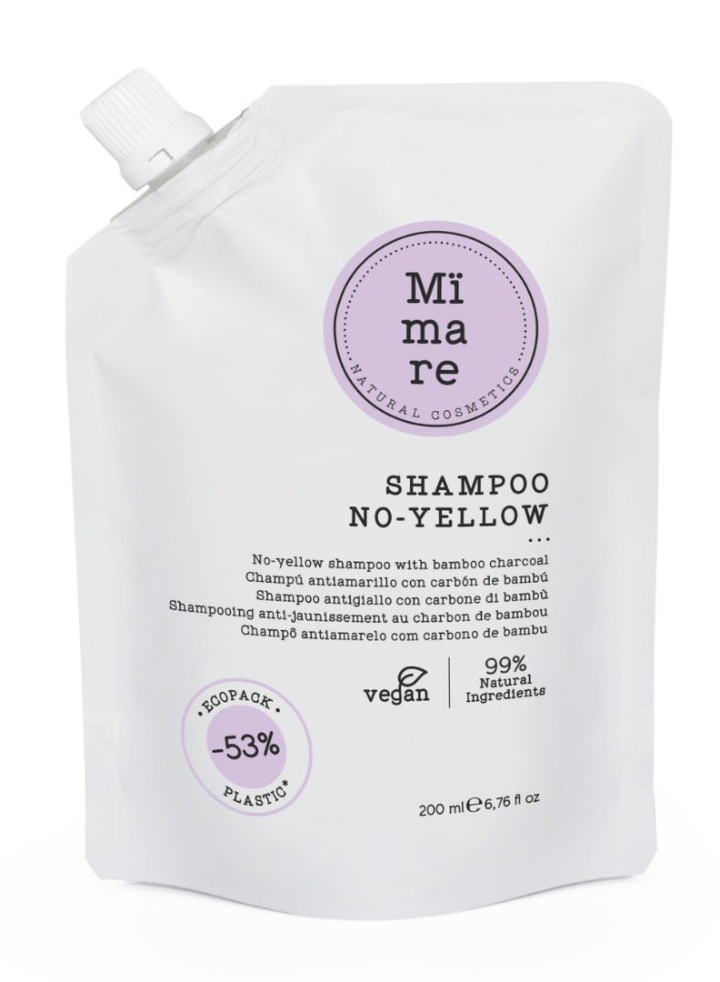  مي ما ري لمستحضرات التجميل الطبيعية  شامبو ميمار مانع للاصفرار  للشعر الاشقر 200 مل - Image 1