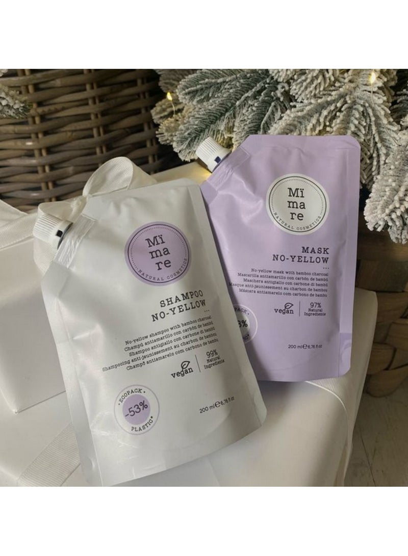  مي ما ري لمستحضرات التجميل الطبيعية  شامبو ميمار مانع للاصفرار  للشعر الاشقر 200 مل - Image 2