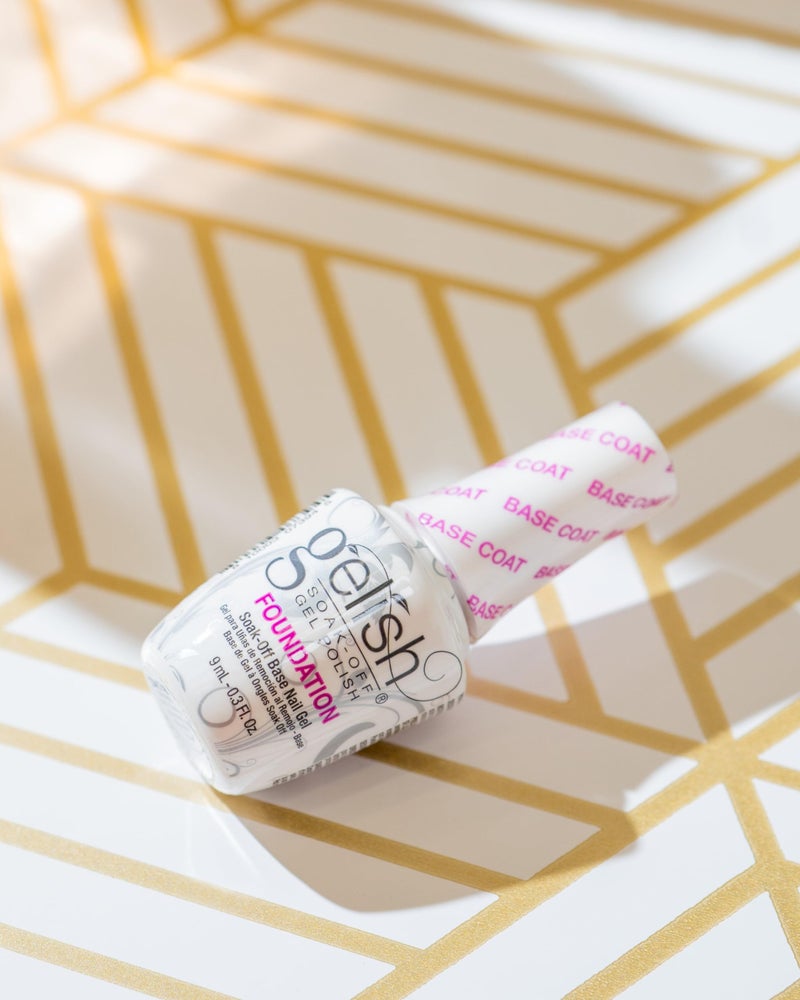 Gelish MINI Foundation Base Coat â€“ 9ml Strong Adhesion, Protects Natural, Quick Drying, Compatible Soak-Off Polish & Structure Gel - Image 2