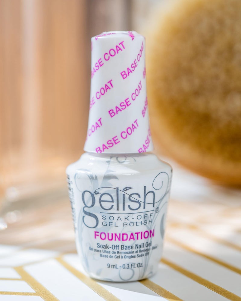 Gelish MINI Foundation Base Coat â€“ 9ml Strong Adhesion, Protects Natural, Quick Drying, Compatible Soak-Off Polish & Structure Gel - Image 3
