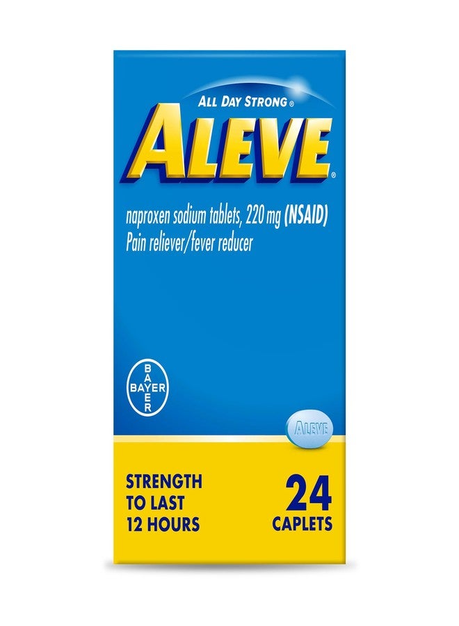 Aleve Pain Relief Naproxen Sodium Caplets ‐ 24 Count - Image 1